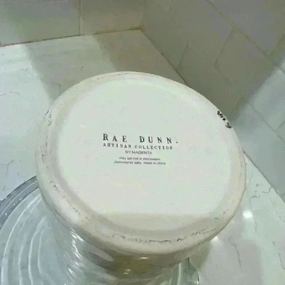 Rae Dunn Tall KISSES Canister New